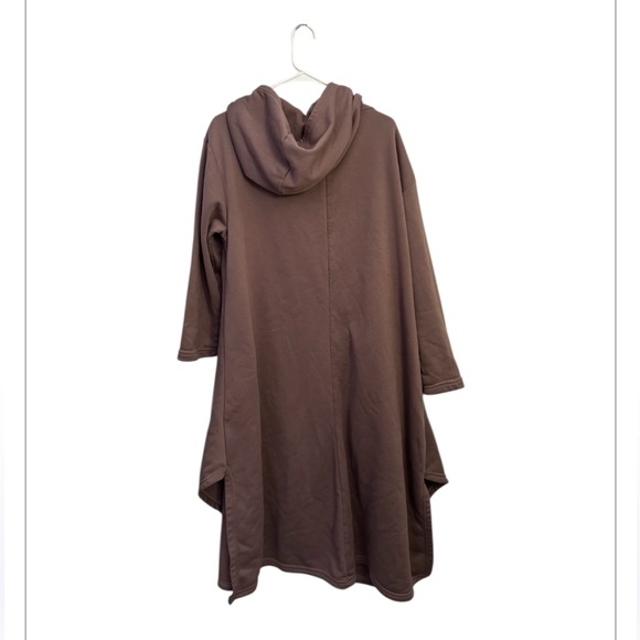 Muted Lavender Hooded Long Fleece - Picture 2 of 3